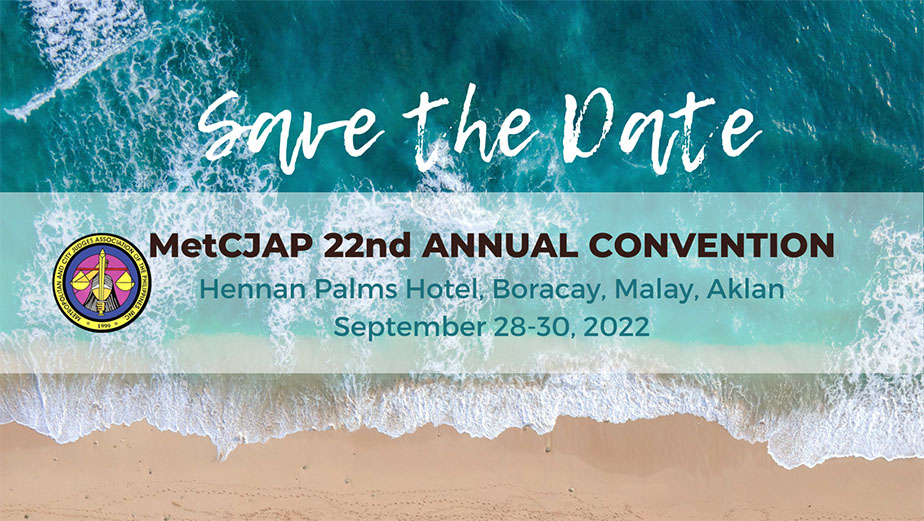 MetCJAP 22nd Annual Convention